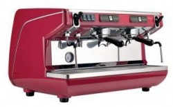 Кофемашина appia life 2gr s/ красный+экономайзер+высокая группа 1ф 167627